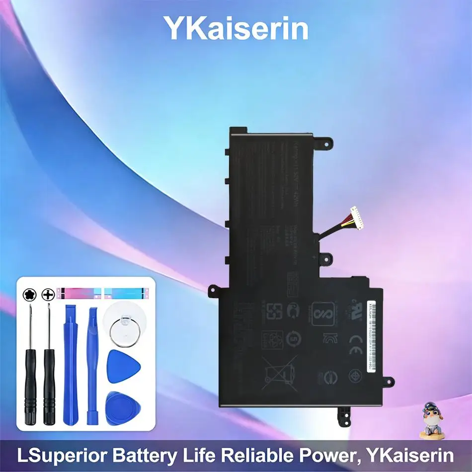 

Легкая батарея для ноутбука Asus Vivobook S15 S530F S530FA S530FN S530UA S530UF S530UN X530FN, 3653 мАч, B31N1729