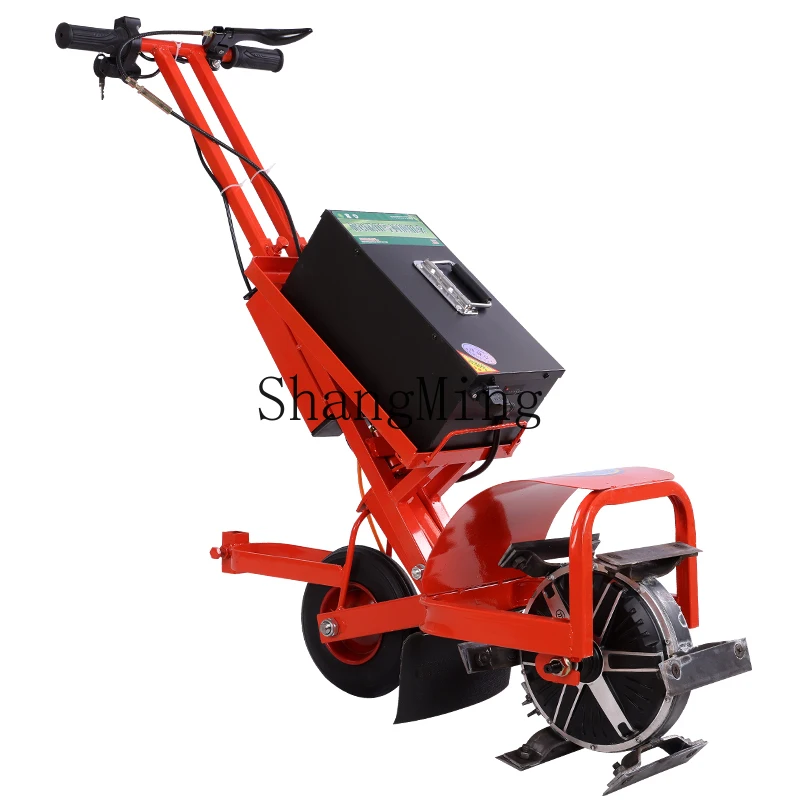 

LXY soil loosening, plowing, trenching artifact, soil turning integrated household multi-functional electric lawn mower