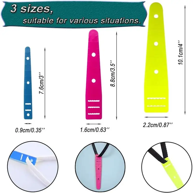 A27F-Drawstring Threader Replacement Set Sewing Quick Turn Fabric Threader Tools For Fabric DIY Knitting Accessories Handmade