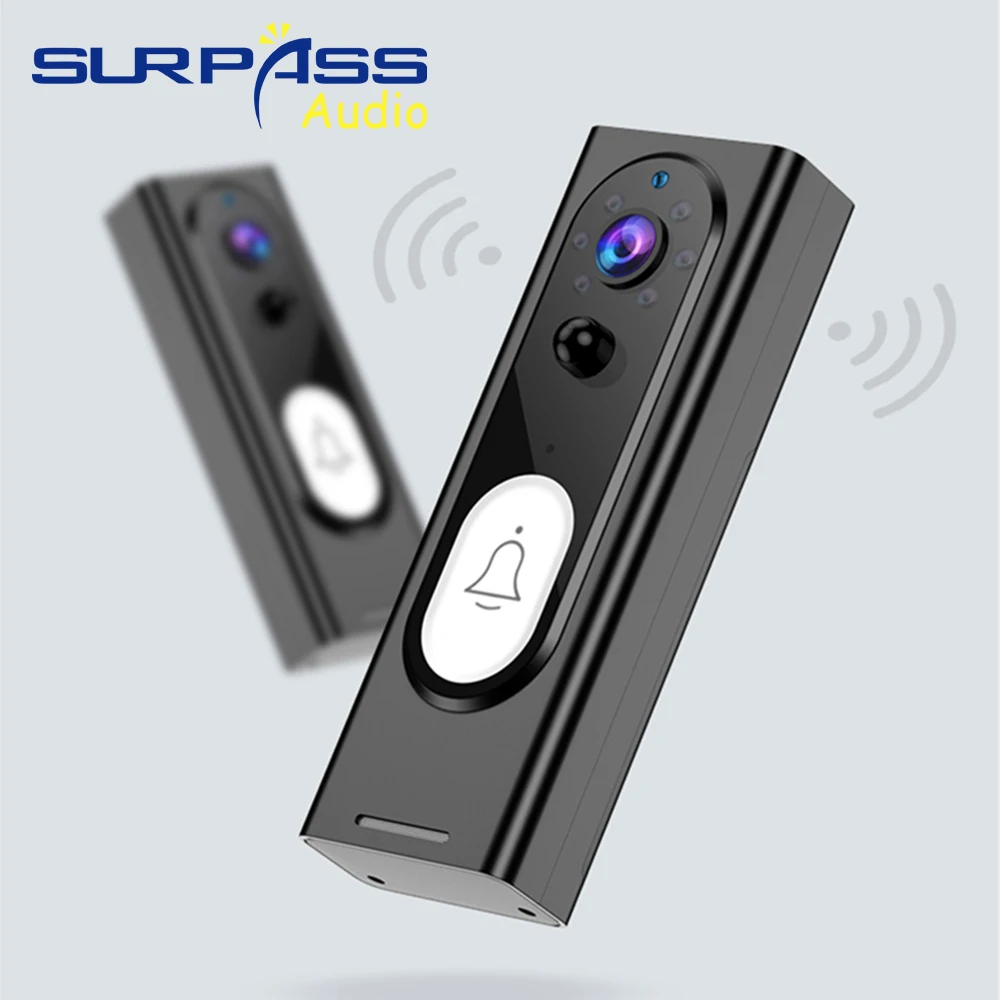 สมาร์ท WIFI พร้อม Night Vision Intercom Doorbell 1080P HD มุมกว้างเลนส์ TUYA โทรศัพท์มือถือรีโมทคอนโทรล security กล้อง