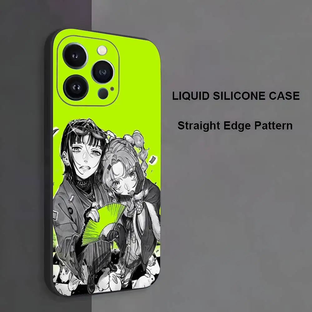 الرجل الذي كان اهتمامًا في حافظة الهاتف لهاتف iPhone 17,16,15,14,13,12,11، Pro Max، XS، X، XR، SE، Mini، 8، 7، غطاء أسود من السيليكون الناعم