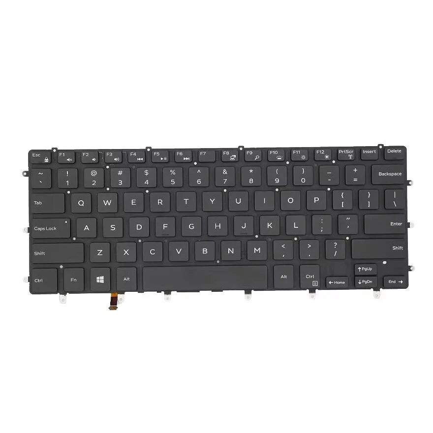 Imagem -02 - Substituição Teclado com Retroiluminação para Dell Xps 15 9550 9560 9570 5510 5520 5530 15 7558 7568 Novo