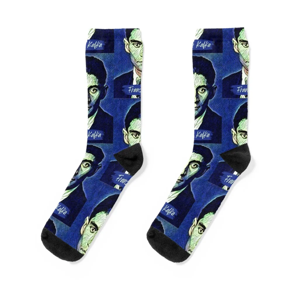 Franz Kafka Artwork Socks