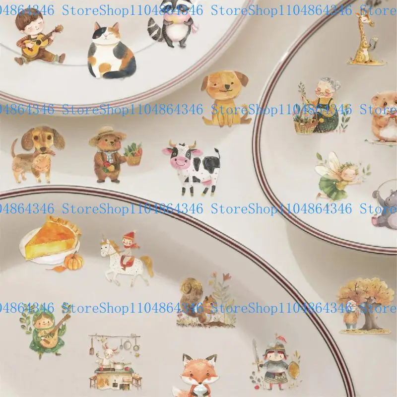 5asd 50 tờ Fairies Tale Sticker Water Sticker Sticker Sticker Sticker Sticker