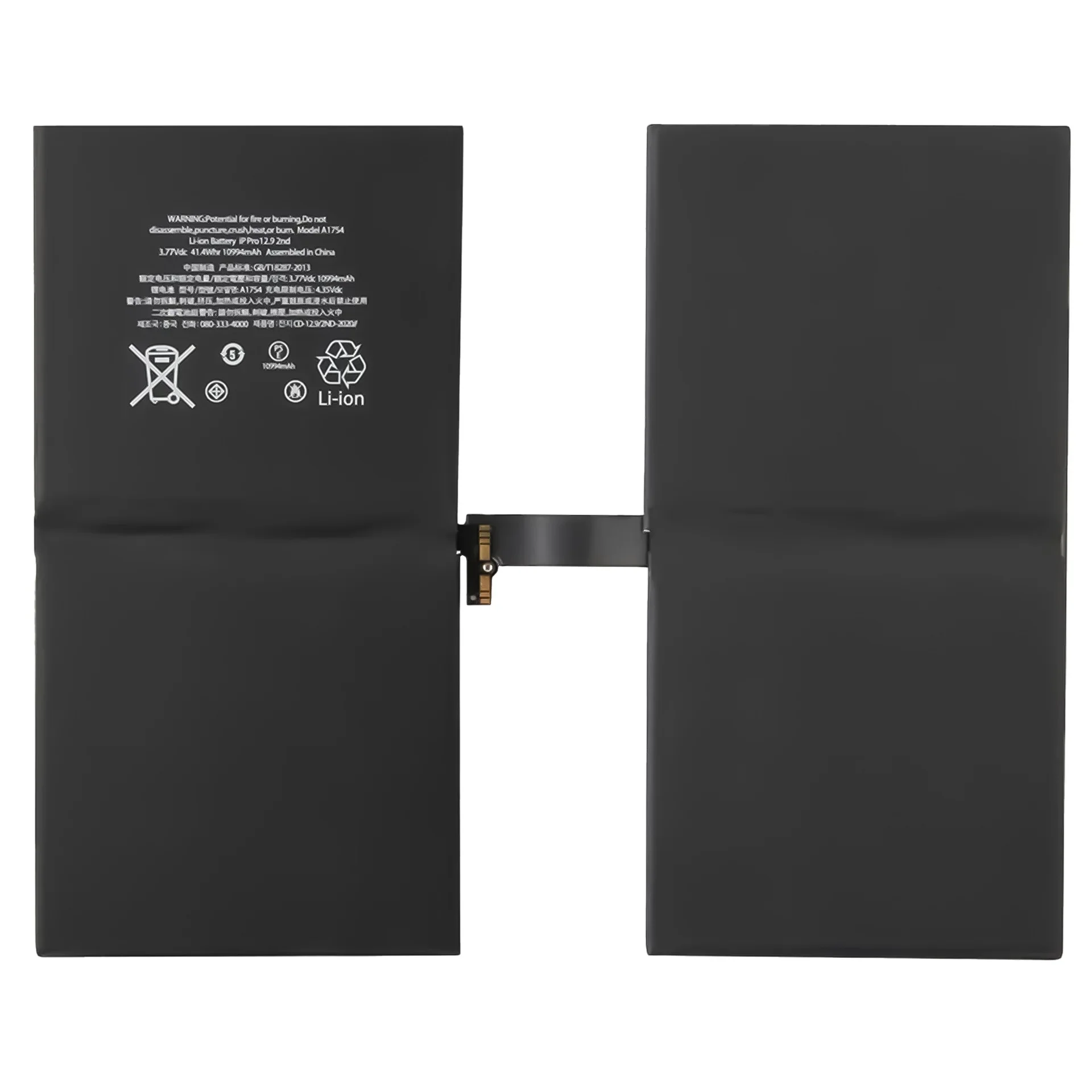 Replacement Battery For APPLE IPAD Pro 12.9 2nd Gen A1670 A1671 A1821 10994 MAh New Tablet Batteries + Tools