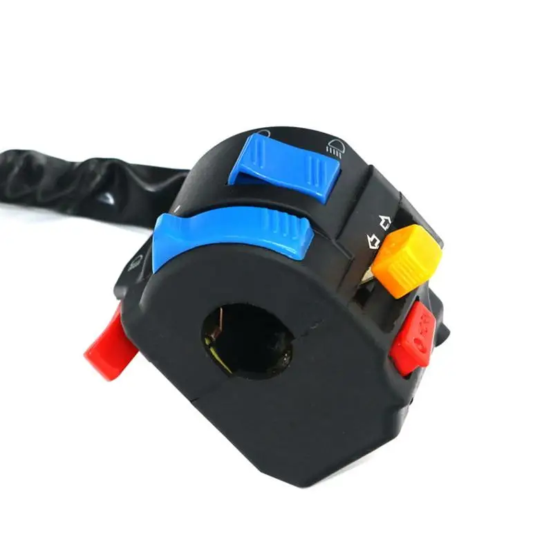 

ATV Off-Road Motorcycle Handlebar 5-Function Switch For Lights, Horn, Indicator