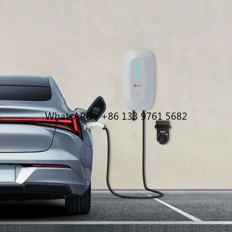 WSQ Zencar Basic WD Wall Mounted EV Charging Station 32A 7KW EV Charger Pile Point Type 2 GBT Type 1 Connector 220V Home Fast