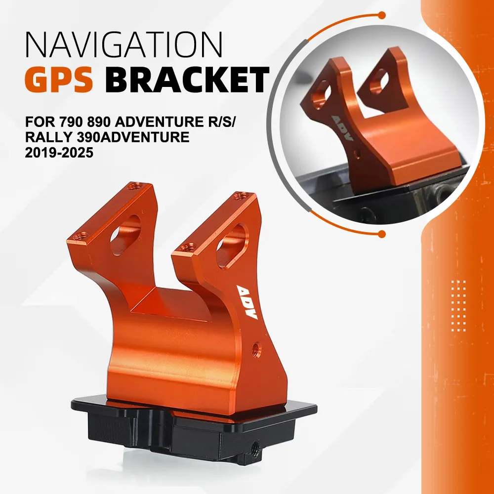 

Кронштейн для крепления GPS-навигатора для мотоциклов 790 890 Adventure R/S/Rally 390Adventure 2019-2025, держатель для телефона