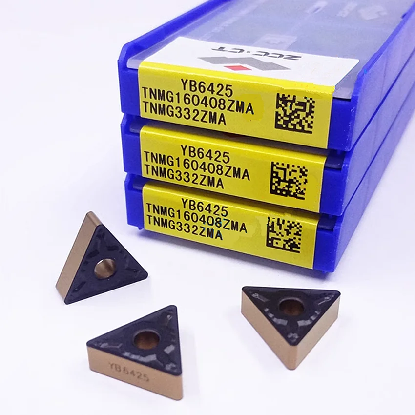 TNMG160404ZMA YB6425/TNMG160408ZMA YB6425/TNMG160412ZMA YB6425 CNC blade ZCC.CT CNC carbide inserts Turning inserts 10pcs/box