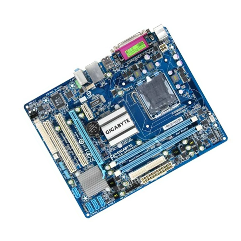 GIGABYTE GA-G41M-ES2L Desktop Motherboard G41 Socket LGA 775 For