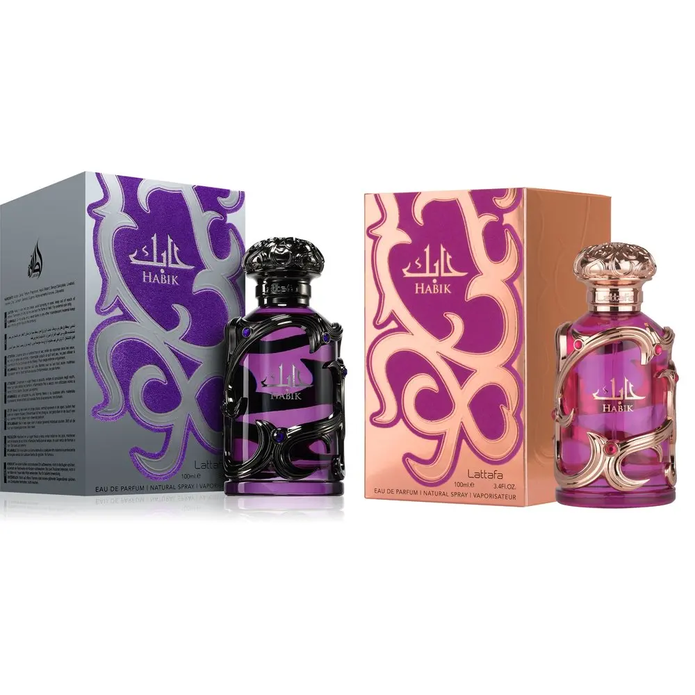 Lattafa Habik Eau de Parfum Him & Her 100 ml – Dúo de Elegancia Moderna