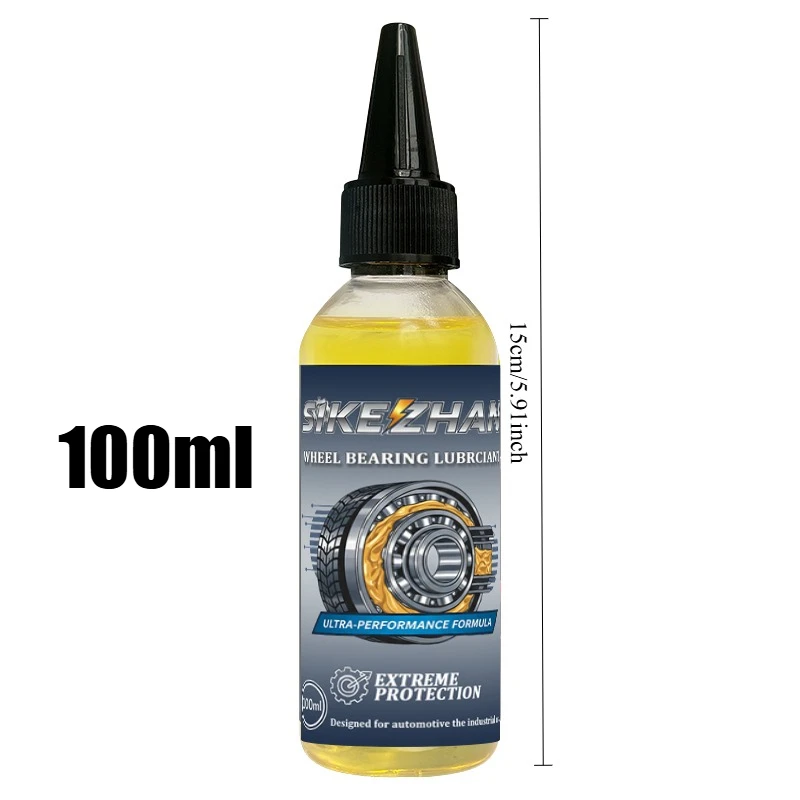 Lubricante para cojinetes de cubo de rueda para coches de pasajeros, motocicletas, bicicletas, lubricación para cubos de rueda, multiusos, resistente al agua, de larga duración
