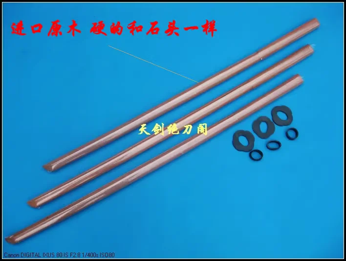 100cm Log Ostrya japonica Japanese Samurai Katana Shingen Vibrating Flap Sword Juhe Dao Aikido Swordsmanship Practice Unsharp