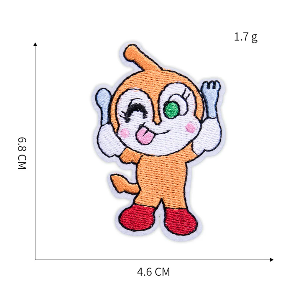 Cute Fun Cartoon Characters Comic patches Iron On Embroidery Patch For Clothing Diy Stickers Garment Apparel Accessories