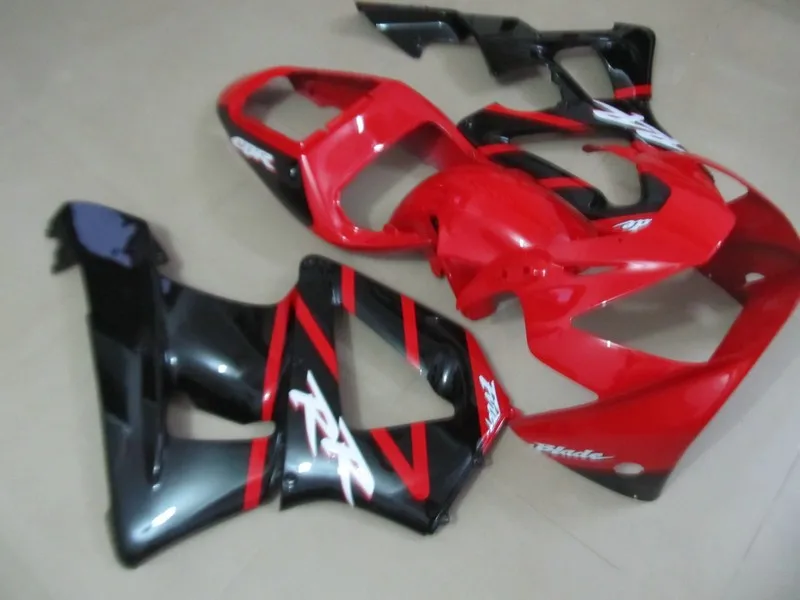 Injection mold Fairing Kit for HONDA CBR900RR 929 00 01 CBR 900RR 2000 2001 CBR900 ABS Red black Fairing-Hey