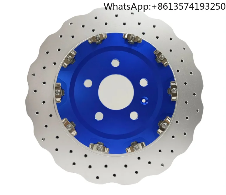 For 390*36mm 4G0615301e Front  Auto Parts Car Brake Vent Brake Disc 2-piece Brake Disc for Audi A6/A7