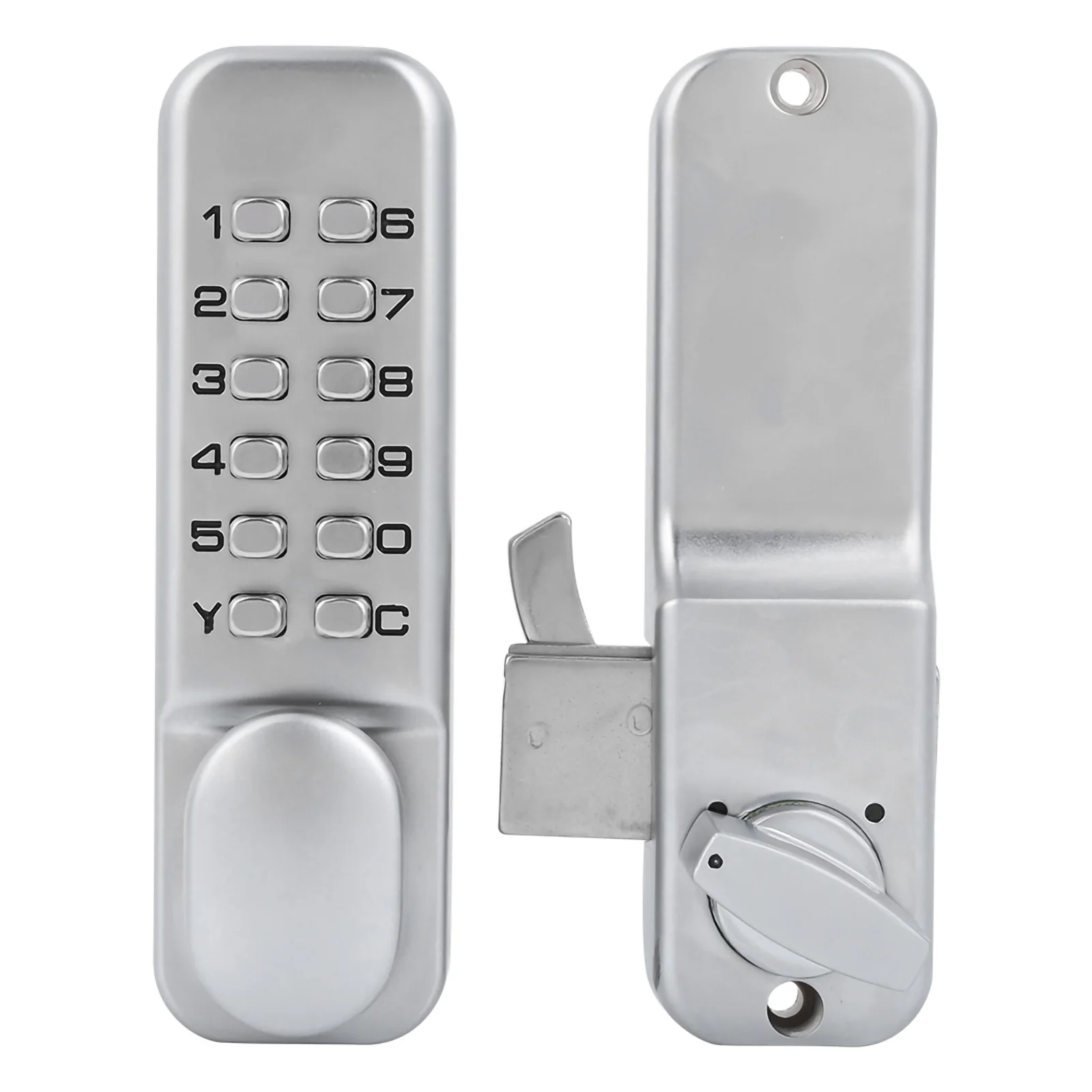 1‑11 Digits Mechanical Combination Lock Sliding Door Keyless Access for Kitchen  Balcony Home Security Sliding Door Lock