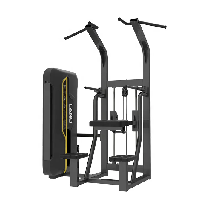 

LAND FITNESS High Quality Gym Equipment Dip/Chin Assist Machine Commercial Using Training Device LD-1009