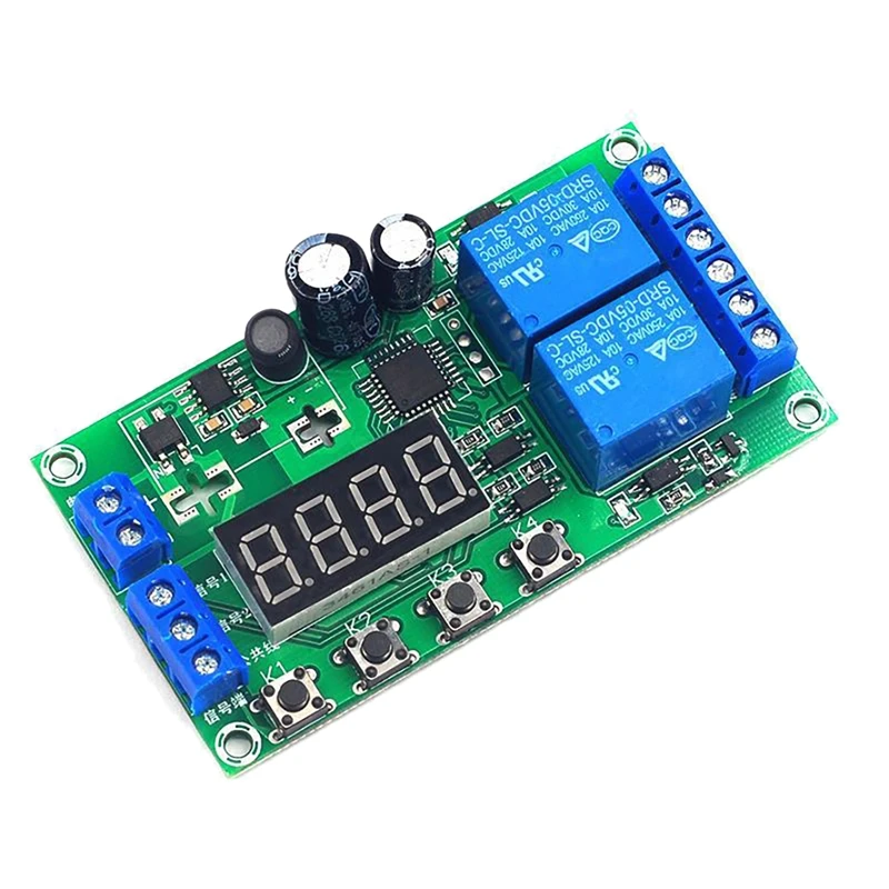 

Two Way Delay Relay Module Pulse Trigger DC 7-30V