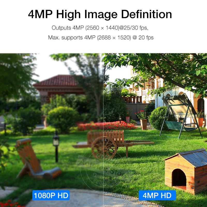 Dahua IPC-HFW1430DT-STW 4MP IR 30M Smart H.265+ Fixed-focal 2.4G Wi-Fi Bullet Network IP Camera IP67 Micro SD card Built-in Mic