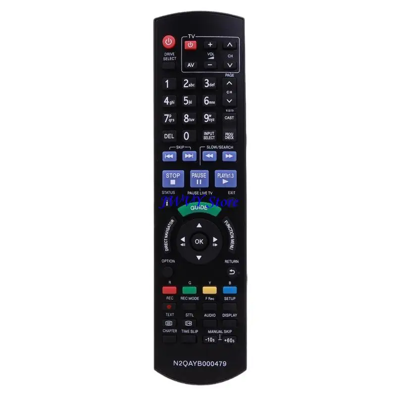 573A DVD Remote Control for  Blu-ray Disc Recorder N2QAYB000479 N2QAYB000475