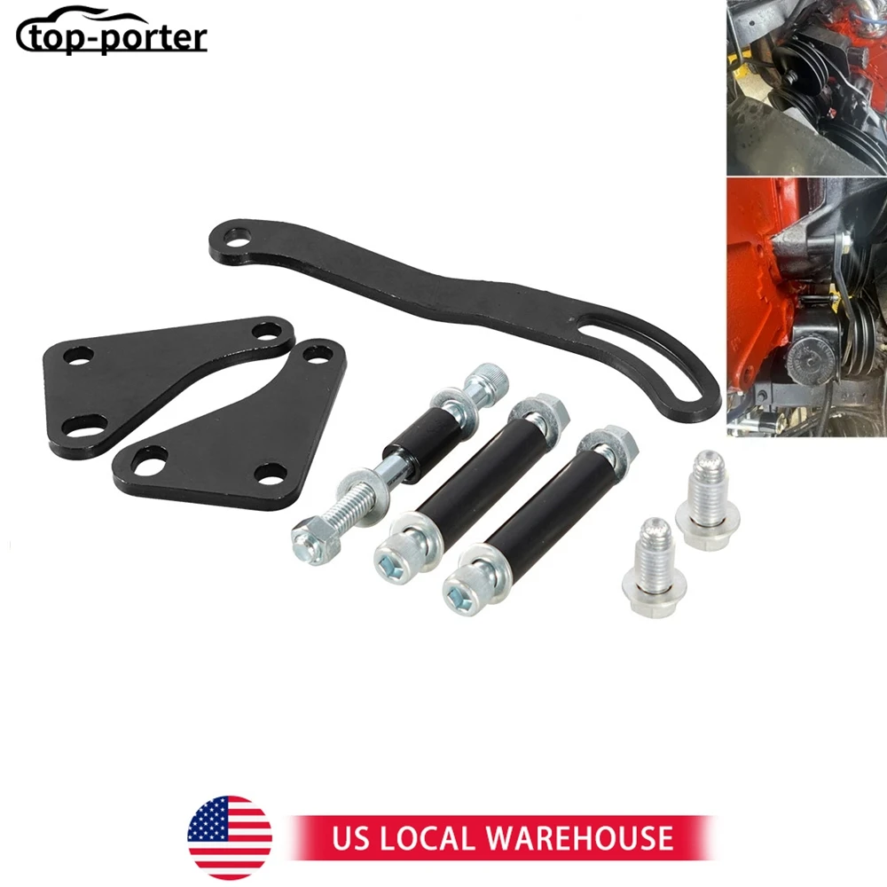 

Кронштейн насоса гидроусилителя рулевого управления SBC Chevrolet GM SB Chevy 350, совместимый с монтажным держателем SWP LWP Saginaw GM SB Chevy 350 GM