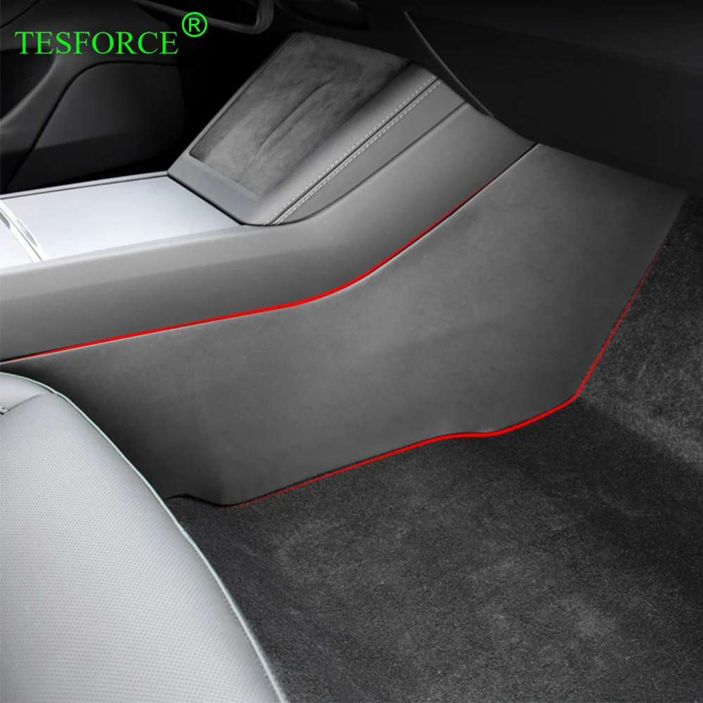 Voor Tesla Model 3 Highland 2024 Center Controle Kant Anti-Kick Guards Voor Model 3 + Centrum Bescherming Niet-Destructieve Installatie