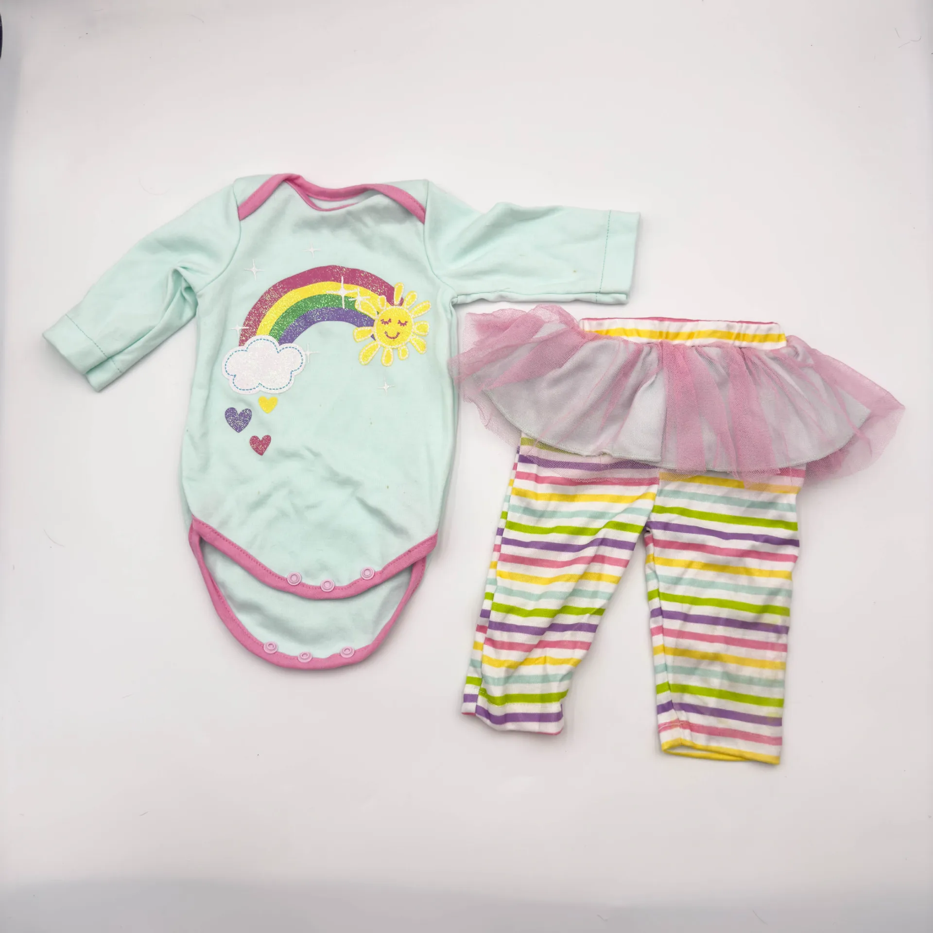 New Jumpsuits For 20-22 Inch Baby Reborn Doll 50-55cm Doll Clothes And Accessories  Girl Doll Outfits Children Toys Clothing