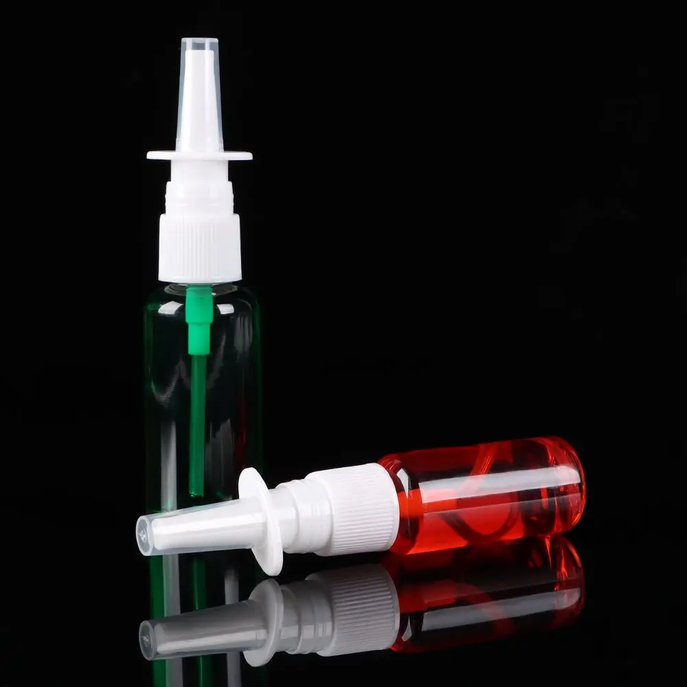 5/10/20/30/50 ml Kunststoff Nebel Spender Nachfüllbare Behälter Spray Flasche Leere Nasen Sprayer nase Dropper Flaschen