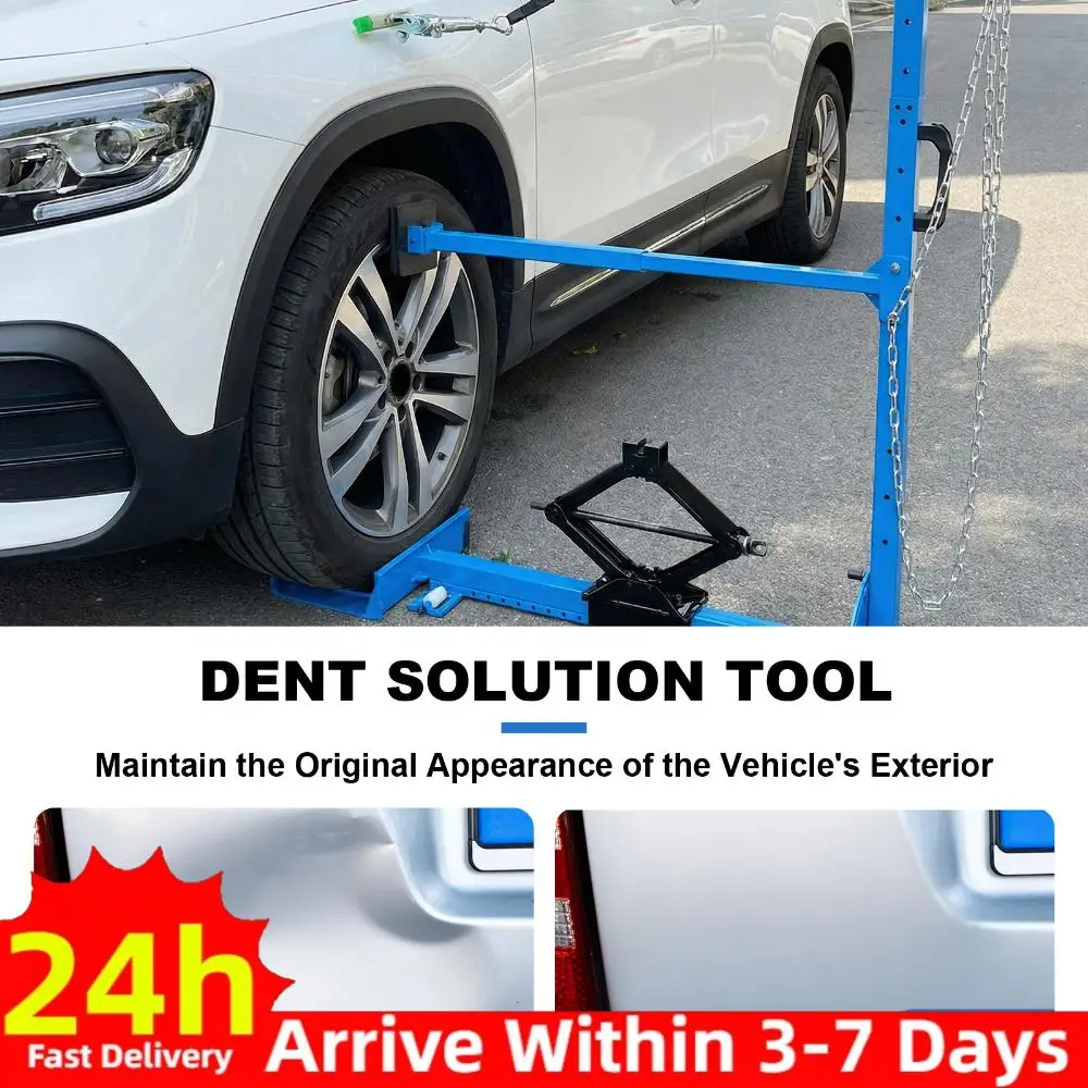 

Набор для восстановления вмятин на автомобиле: вытягиватель вмятин с тяговым усилием 1763 фунтов, комплект для ремонта кузова автомобиля