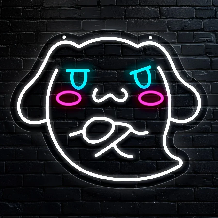 

Неоновая вывеска Sanrio в стиле аниме для украшения стен, неоновая вывеска с питанием от USB для декора спальни, неоновая вывеска Diammble для декора магазина, подарки для детей