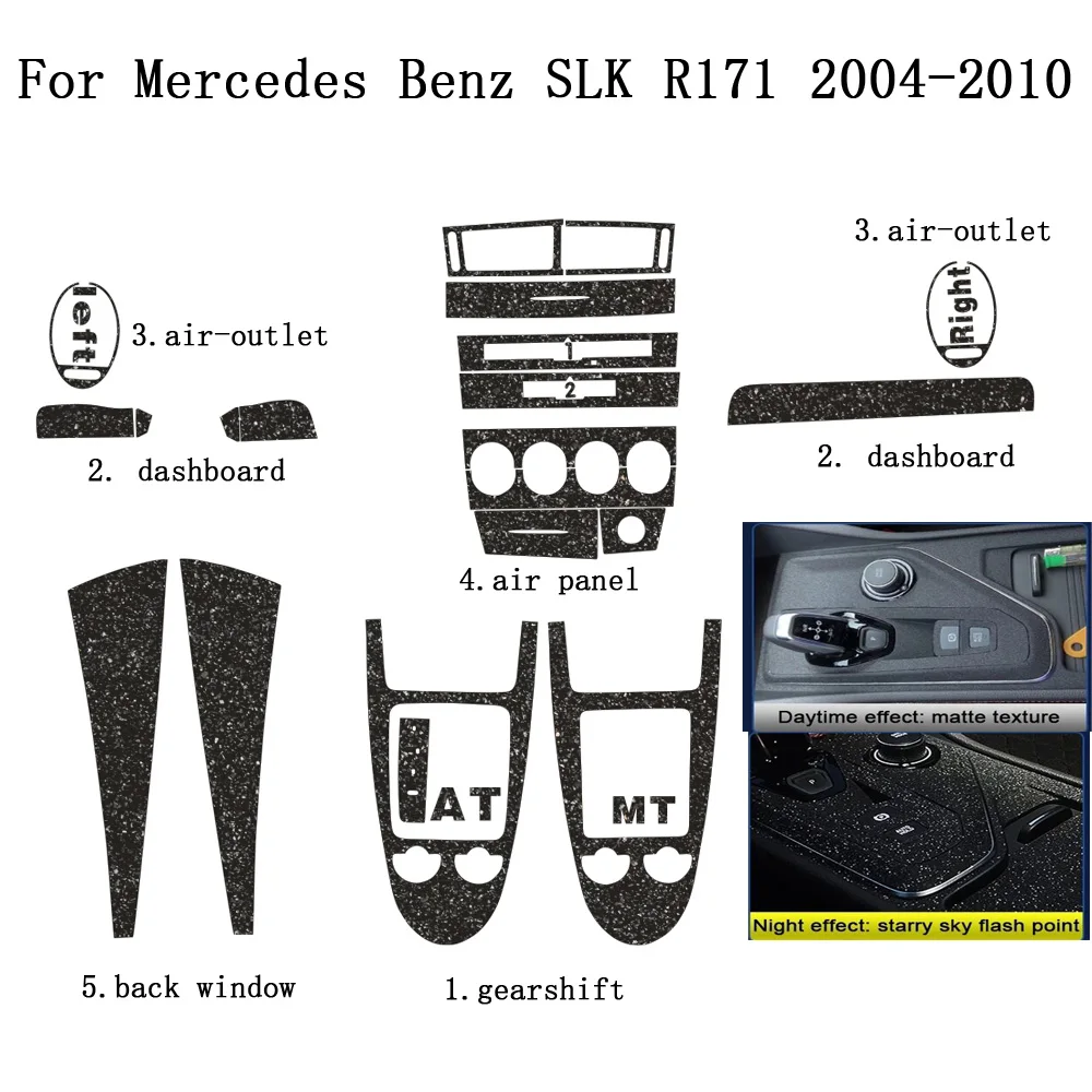 Mercedes-Benz SLK R171 (2004-2010) - biztosítéktábla