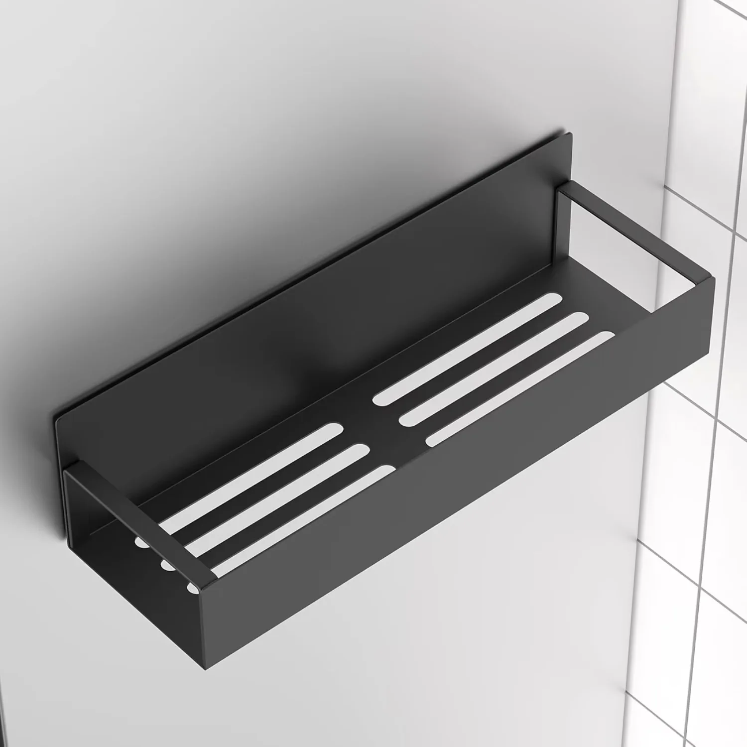 1pc Heavy Duty Magnetic Refrigerator Storage Rack Carbon Steel Refrigerator Spice Rack Strong Magnet, Space Saving Storage Rack
