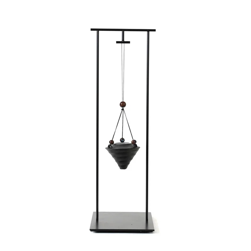 

Aromatherapy ornament indoor living room Zen ceramic backflow incense burner wine cabinet