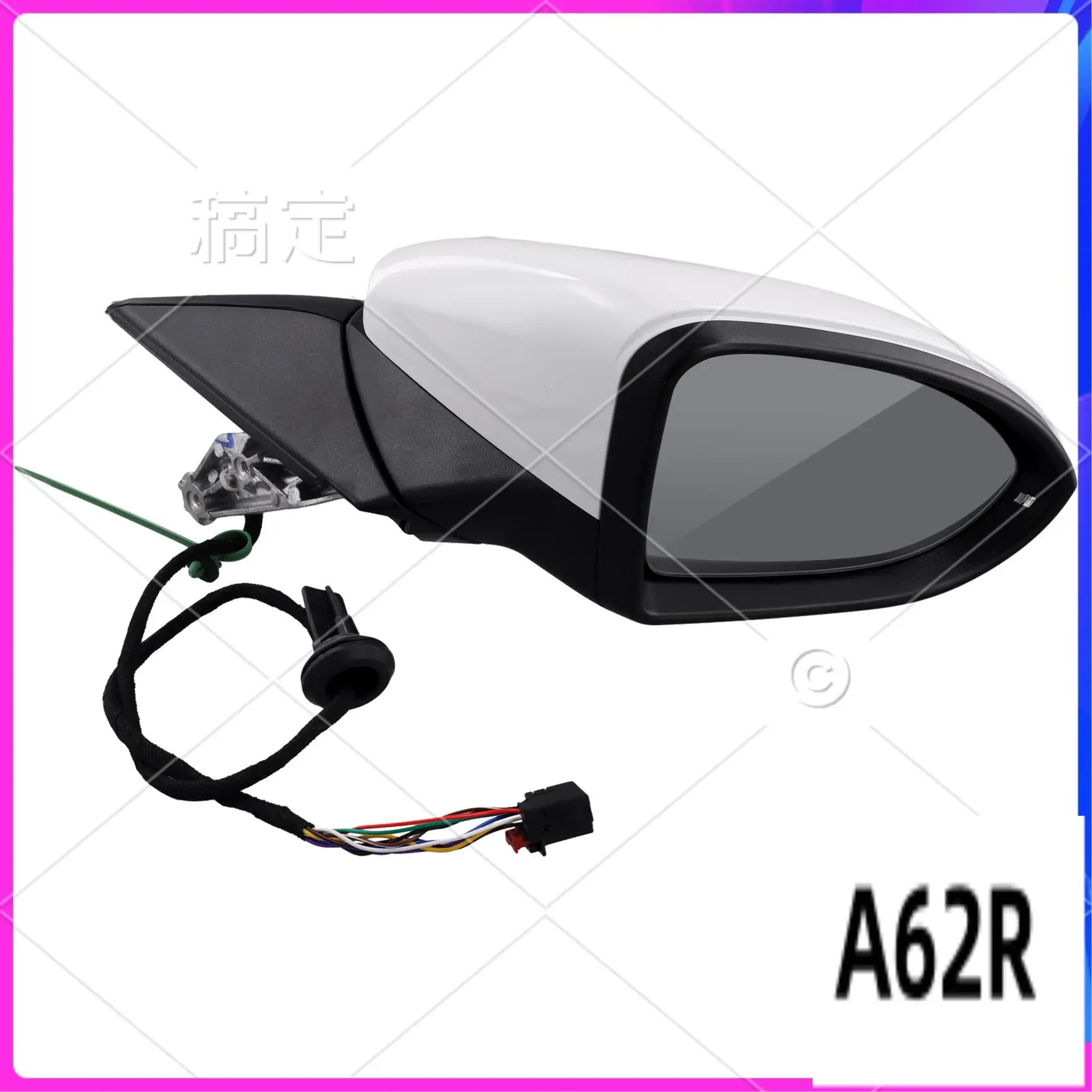 

R2-Rear View Mirror Assembly Side Wing Door Mirror Exterior Rear View Mirror Forvw Golf Back Up Mirror 5GG857507 5GG857508 Right
