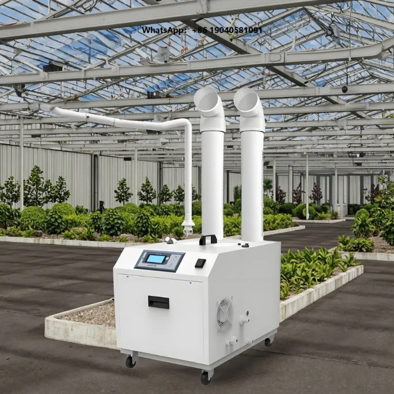 1 Head 6kg Ultrasonic Humidifier Module Stainless Steel Square Shape Flexible Ultrasonic Mist Maker for Park Mushroom Grow Room