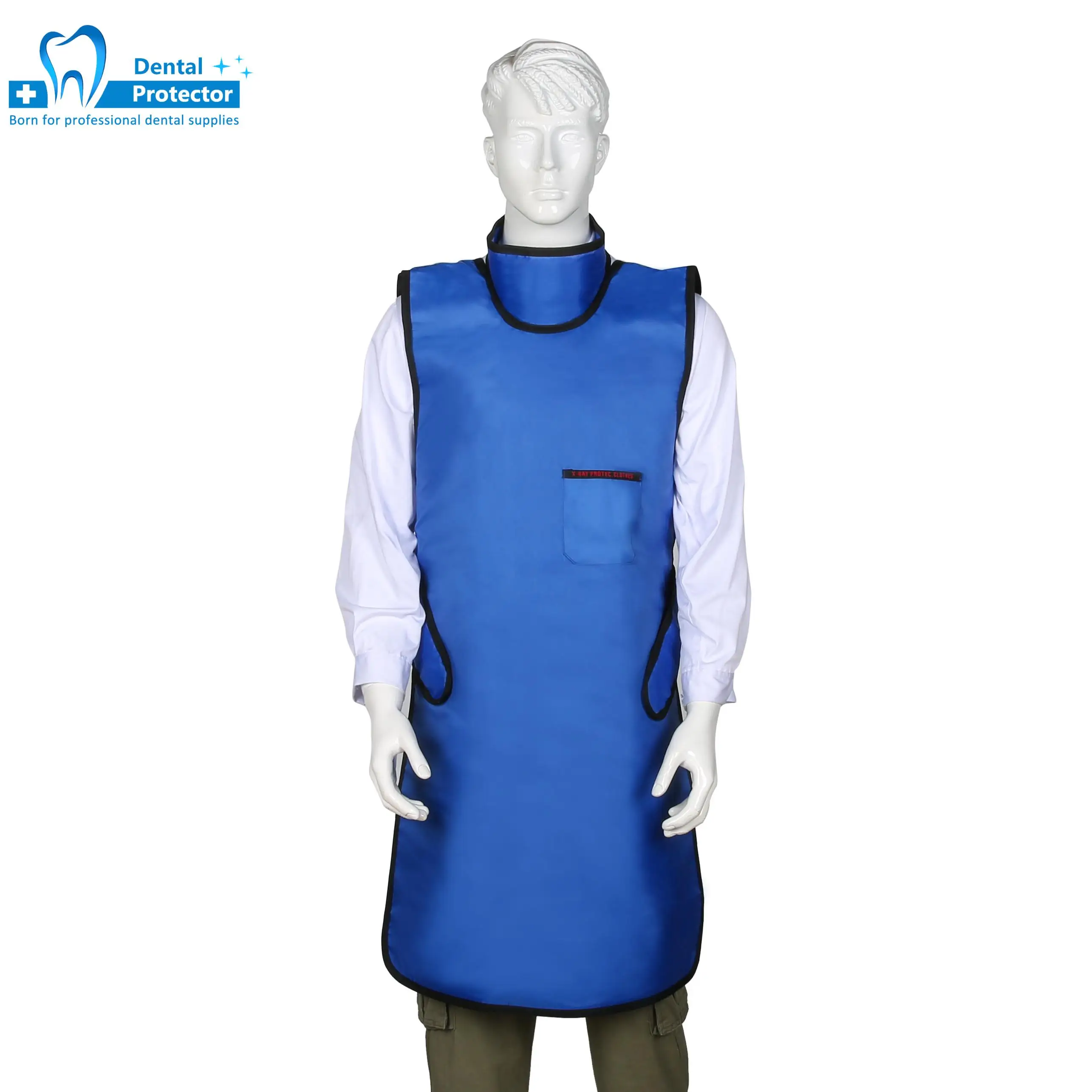 Dental 0.35mmpb X-ray Protective Clothing Lead Suit Radiation Equipment one piece Lead Apron Radiation-proof X Ray Protection