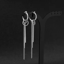 Male Korean Version Of Studs Men Without Piercing Students Street Single Ear Ring Male Trend Personality Men' stick Ear Clip