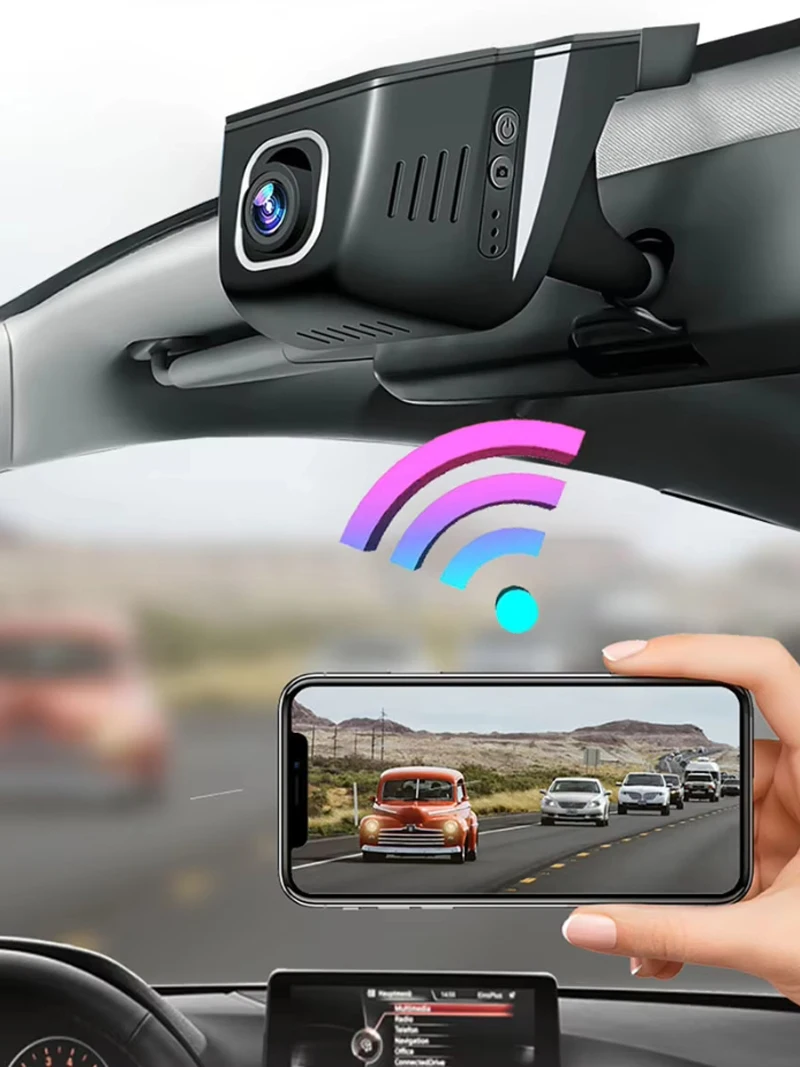 

APP Control Car 4K Wifi DVR For Citroen C3-XR Elysee e-C4 X Car Driving Video Recorder Black Box Parking Camera Car Dash Cam