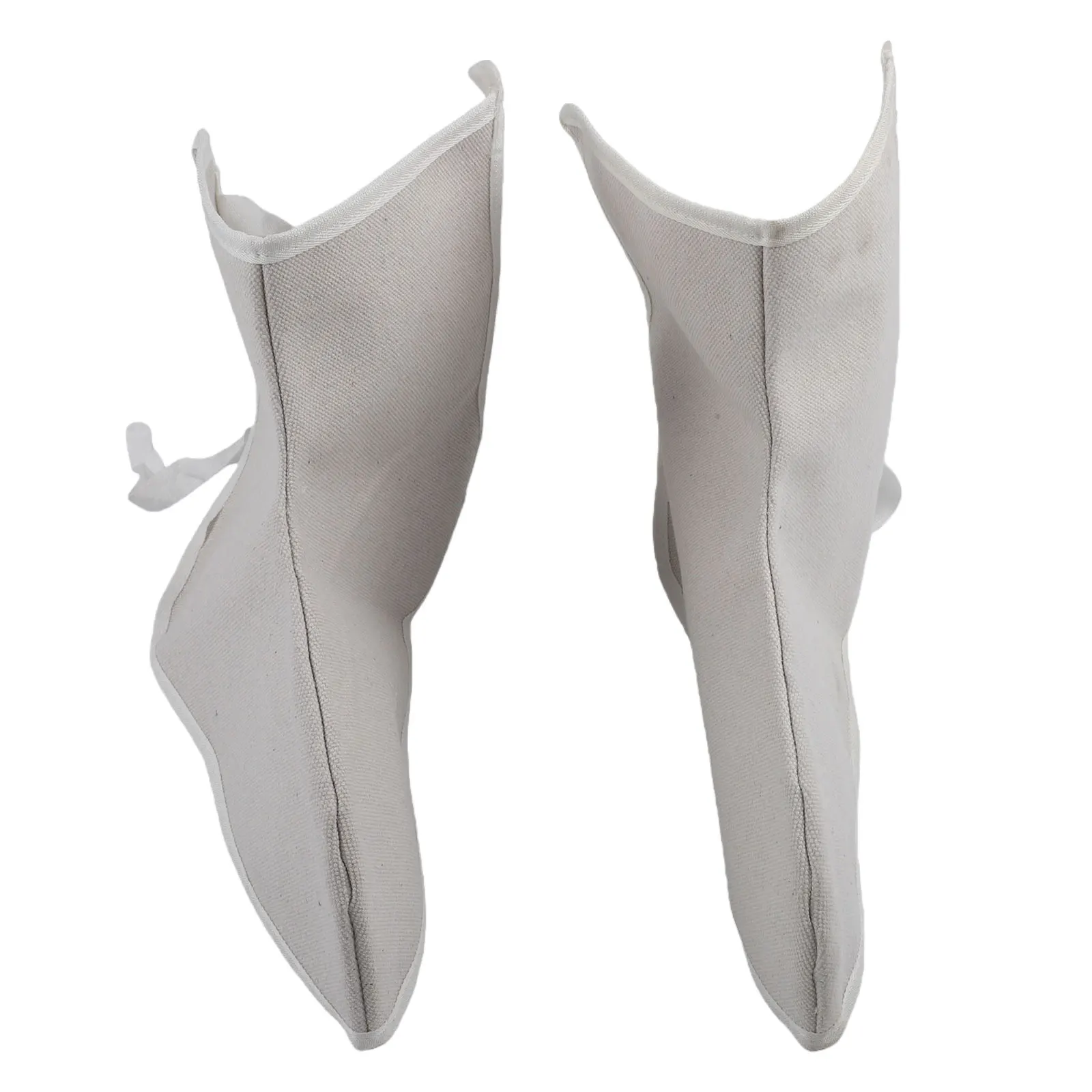 

Термостойкие и водоотталкивающие защитные накладки на стопы для сварщиков из ткани, предназначенные для защиты ног во время работы, цельные.