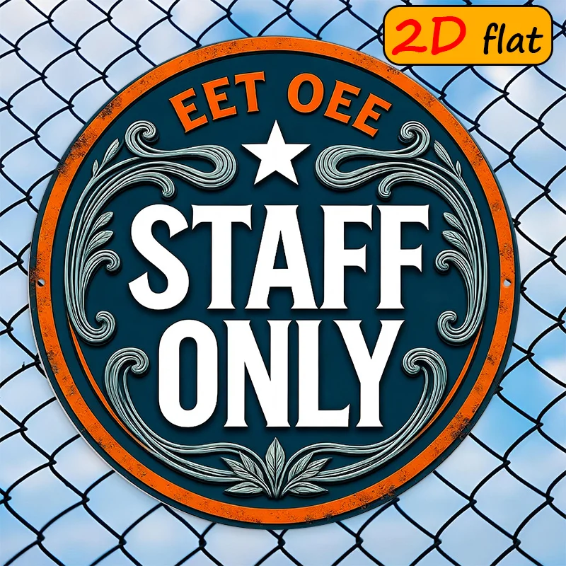 2D Flat Round Alumi…