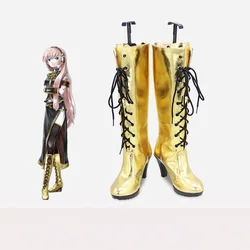 Buty Megurine Luka Vocaloid rekwizyty do Cosplay Halloween Cosplay Megurine Luka na zamówienie buty