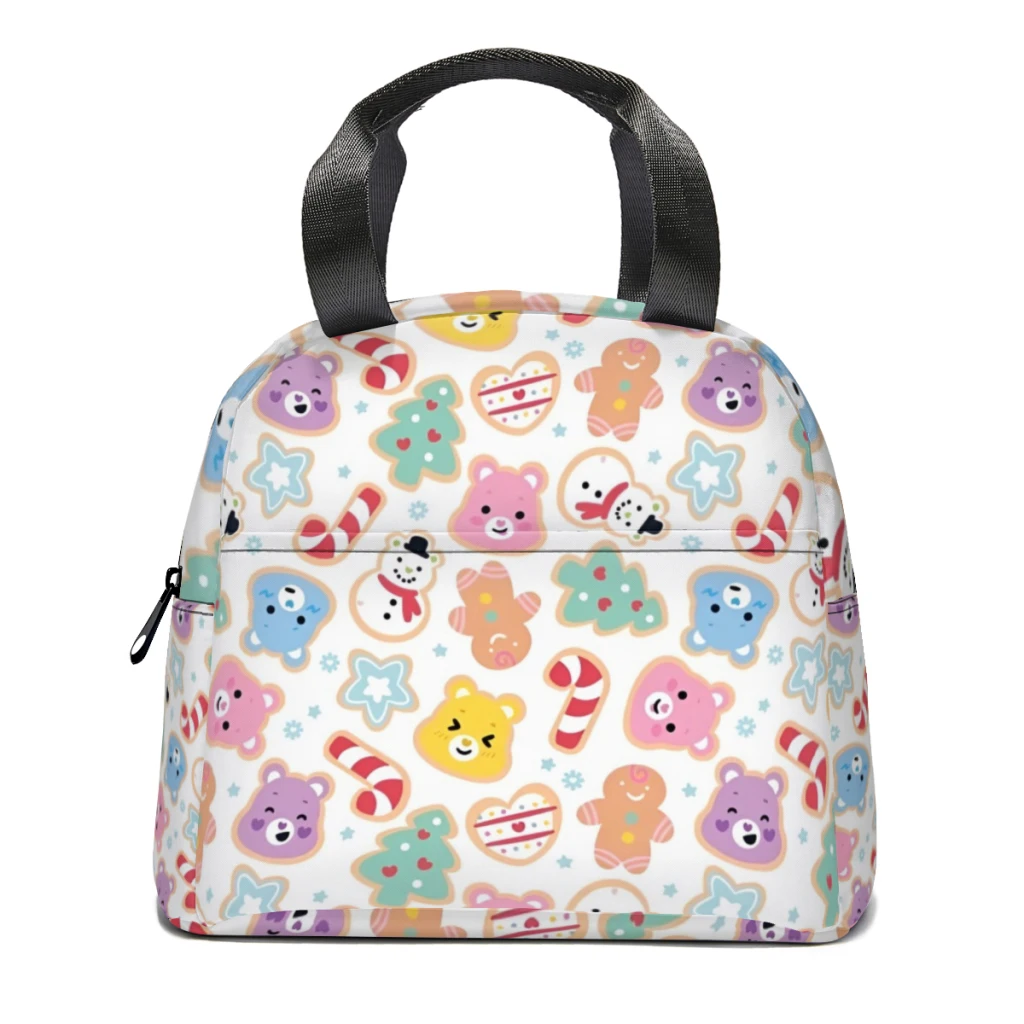 Care Bears Lunch Box Women Multifunction Cooler Thermal Food Insulated Lunch Bag Kids Portable Picnic Tote Bags