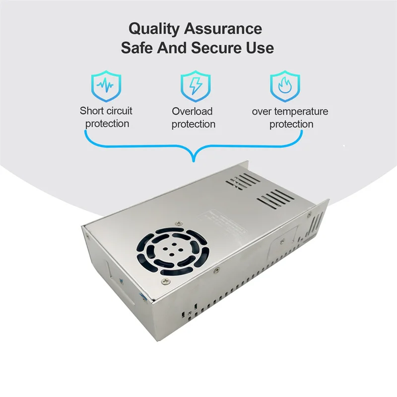 Imagem -04 - Conduziu a Entrada 220vac da Fonte de Alimentação do Interruptor dc 24v 36v 48v Smps para o Motor Conduzido Ms800 do Cctv da Luz da Tira 800w