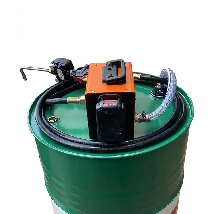 CHKJ-2025NEW 야외용 200L 충전식 배터리 전기 윤활 펌프 모터 엔진 오일 디스펜서