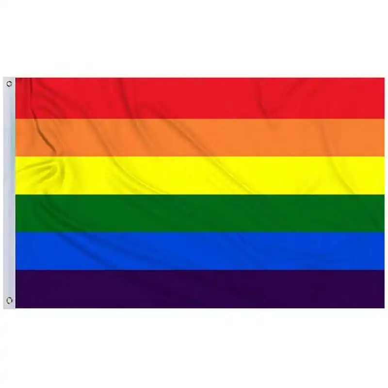 LGBT Pride Rainbow Flag Lesbian Gay Bisexual Transgender Pansexual 90X150CM Home Party Decorative Homosexual LGBTQ Flags Banners