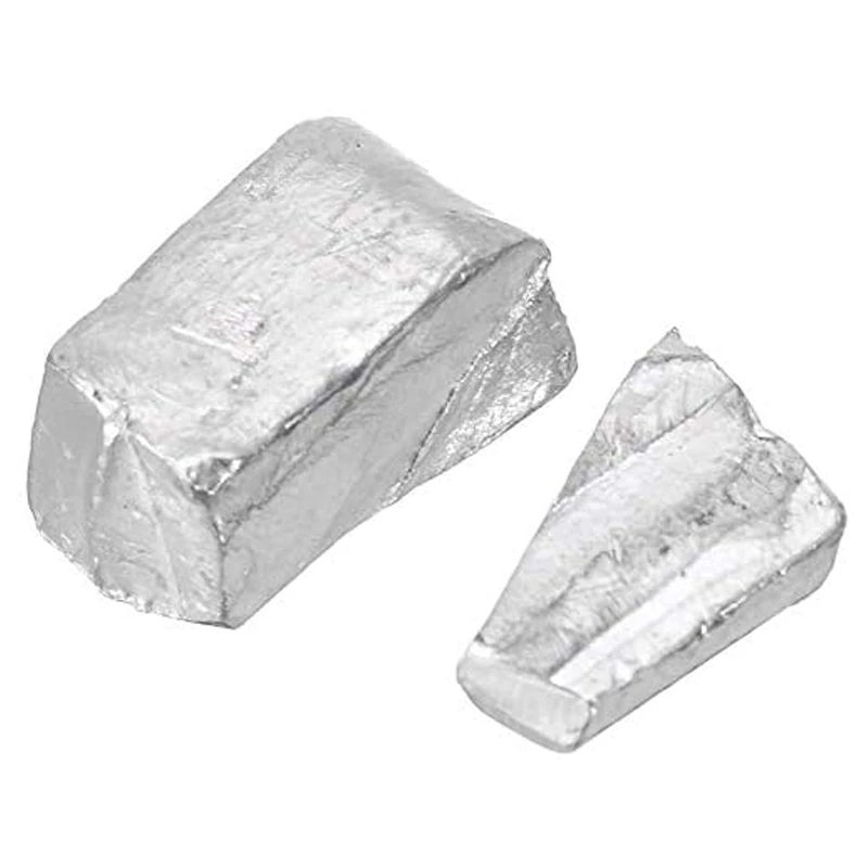 New 20G 99.995% High Purity Pure Indium In Metal Bar Blocks Ingots Sample 150 Degree Melting Point For Lab Experiments