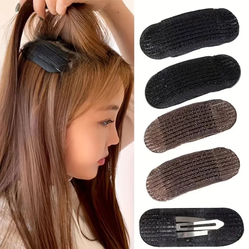 Black Hair Volume Hair Base Styling Insert Tool Hair Clip Liner Updo Hair Maker Accessory for Women Girls