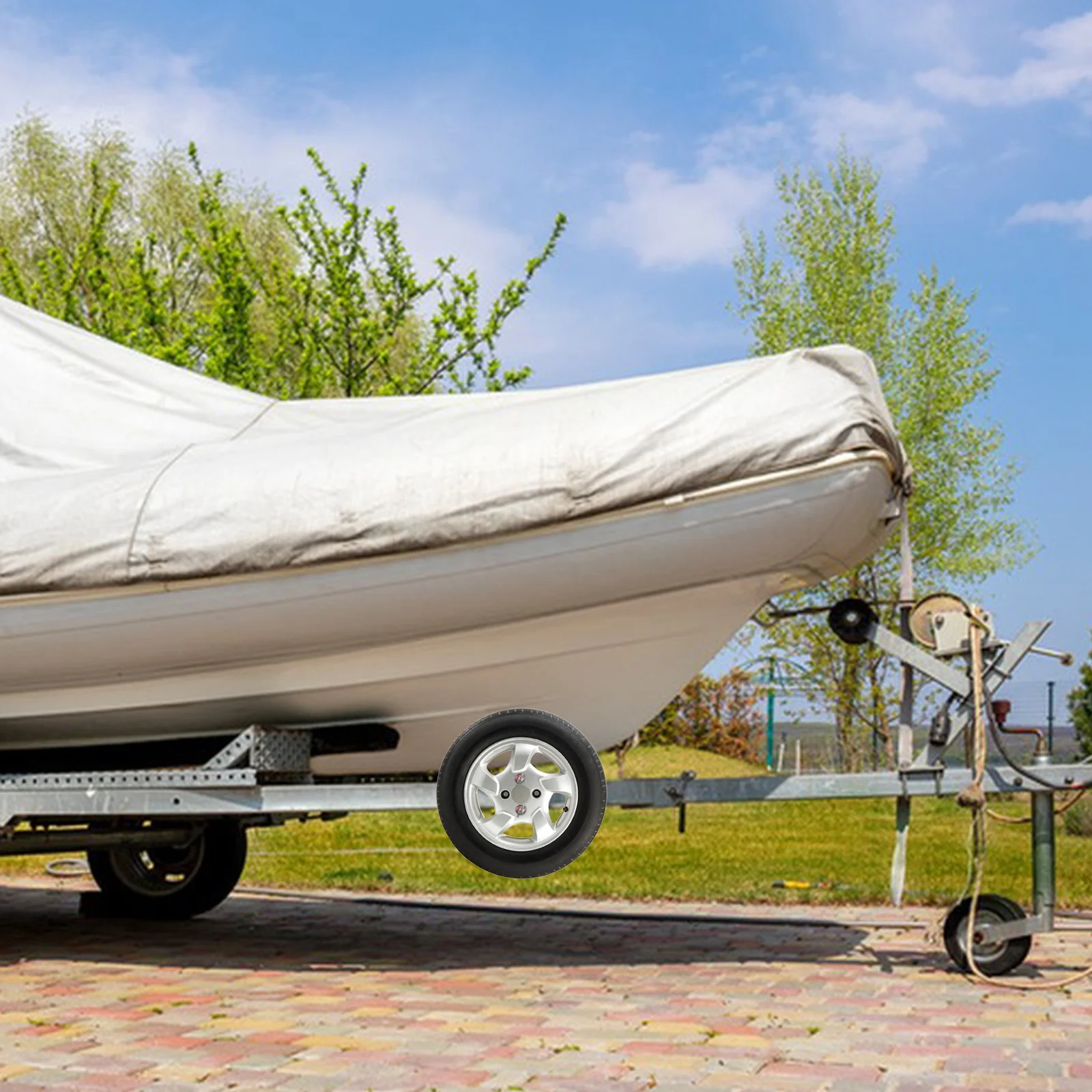 

Spare Mount Bracket For Enclosed Trailer Heavy Duty Wall Mounted Tire Carrier Durable Trailer Wheel Bracket Kit Space Saving