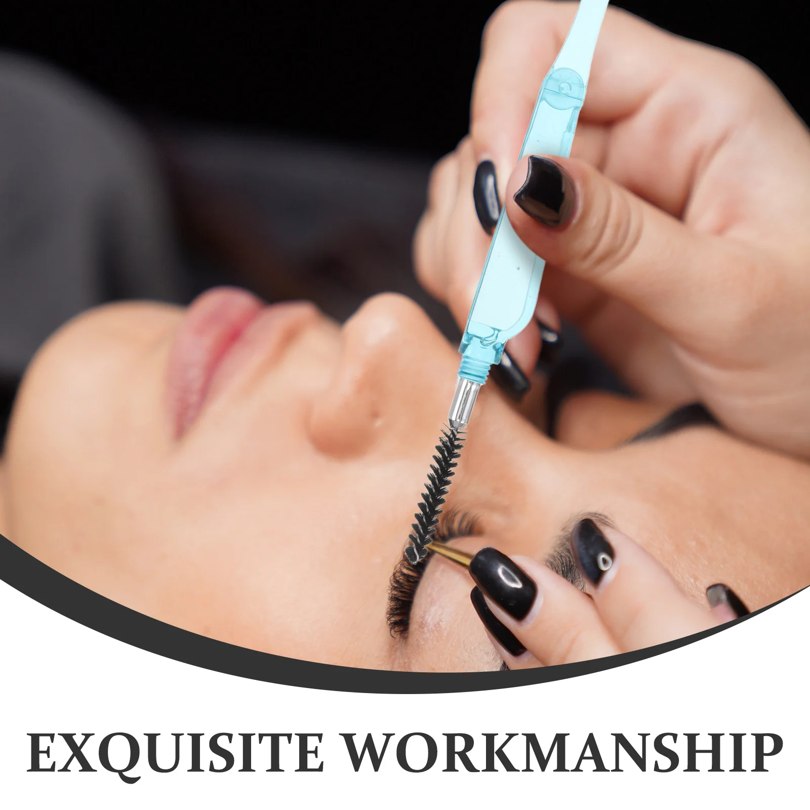 2in1 Pieghevole Pettine Per Ciglia Rosso Dual Sided Lash Pennello Per Sopracciglia Mascara Strumento Per Toelettatura Applicatore Per Trucco Pennello Per Ciglia Pettini